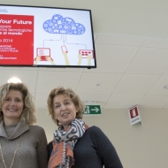 Da sinistra: Roberta Cocco, Annaluisa Pedrotti, foto Luca Valenzin, archivio Università di Trento